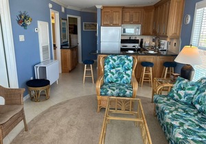 Beachfront Corner and panoramic view of beach and Gulf of Mexico below (2314) in Galveston