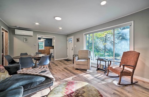 Suttons Bay Cottage | Secluded Suttons Bay Retreat w/Fire Pit!