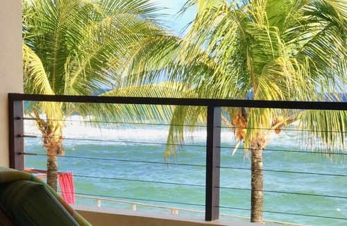 Dover Condo | Stunning Beachfront Condo with Hypnotic Sea Views & pool. Full AC & wi-fi.