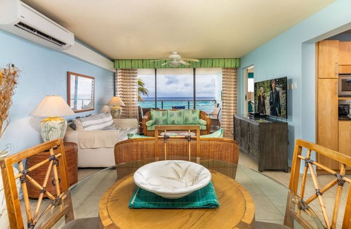 Dover Condo | Stunning Beachfront Condo with Hypnotic Sea Views & pool. Full AC & wi-fi.