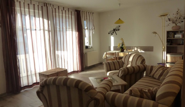 Central, 300m from the beach, Apartment Strandschlösschen II, family-friendly in Kühlungsborn