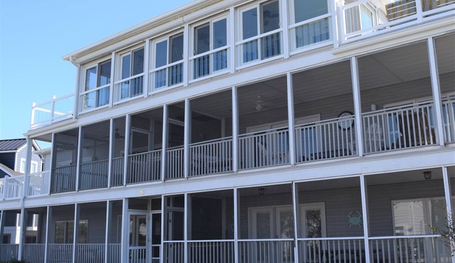 Dewey Beach Ocean Block Condo Elevator Parking Sleeps 10 in Dewey Beach