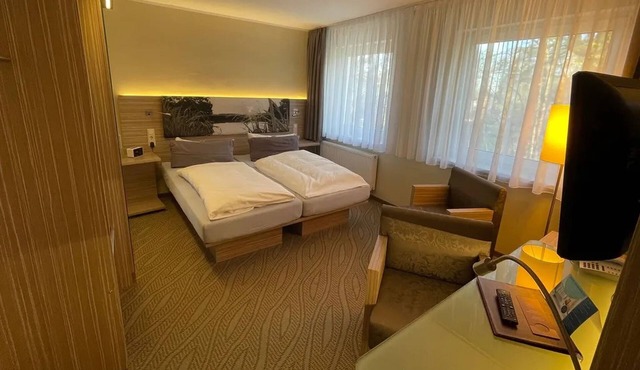 Doppelzimmer Standard, mit Seeblick, Dusche/wc in Wusterhausen