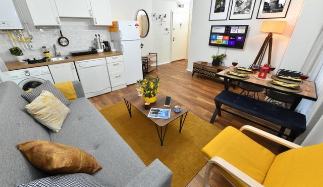 Modern Design Apartment in Taksim in İstanbul