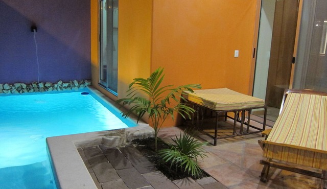 New 3 bedroom house with private pool. Heart of Downtown. Steps to North Beach! in Isla Mujeres