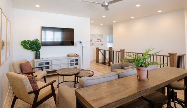 Palm Springs Heaven With Fire Pit and Game Table | Modern Desert Gem Townhome with Pool in Washington
