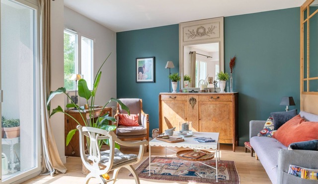 Renovated flat near city center and Erdre in Nantes