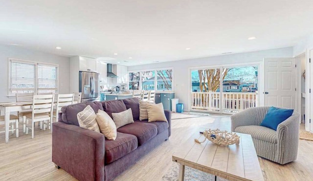 South Bethany canal front home with private dock in Bethany Beach