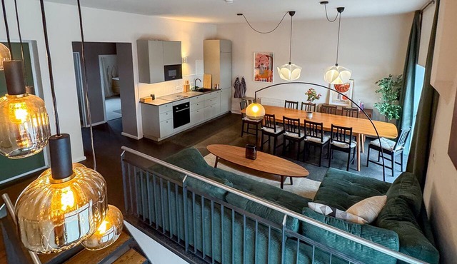 Spacious design apartment - 130 sqm - 10 guests in Berlin