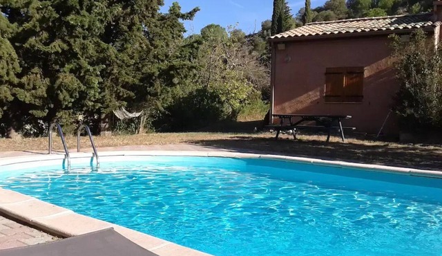 Villa with private pool surrounded by nature in Pieusse