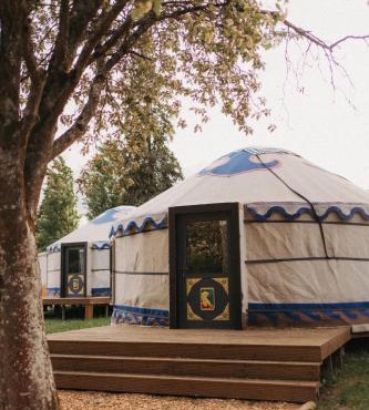 Yurt Mongolia - Camp La Belle Vie in Berdorf