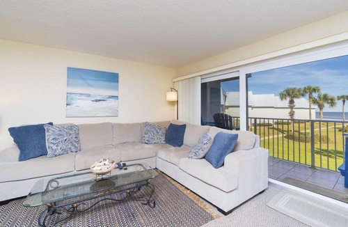 Crescent Beach Condo | Beachfront Condo with Ocean View - Sandpiper 216