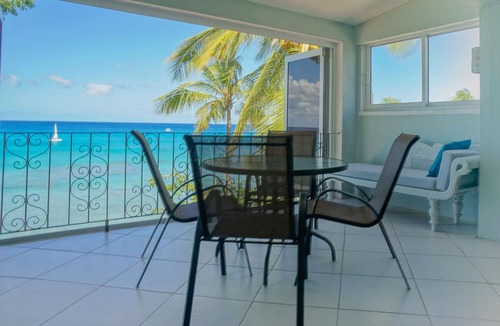 Fitts Village Apartment | Beautiful 2-Bedroom Apartment right on the beach in this tranquil little bay